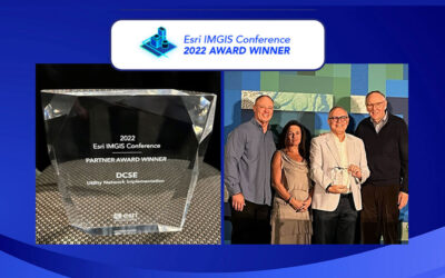 DCSE Receives Esri’s Partner Award for Utility Network Implementation